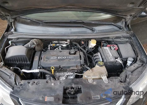 2017 Chevrolet Sonic Ls Auto из США, поврежденный, VIN 1G1JB5SH6H4124771